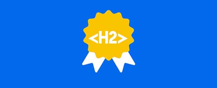etiqueta h2