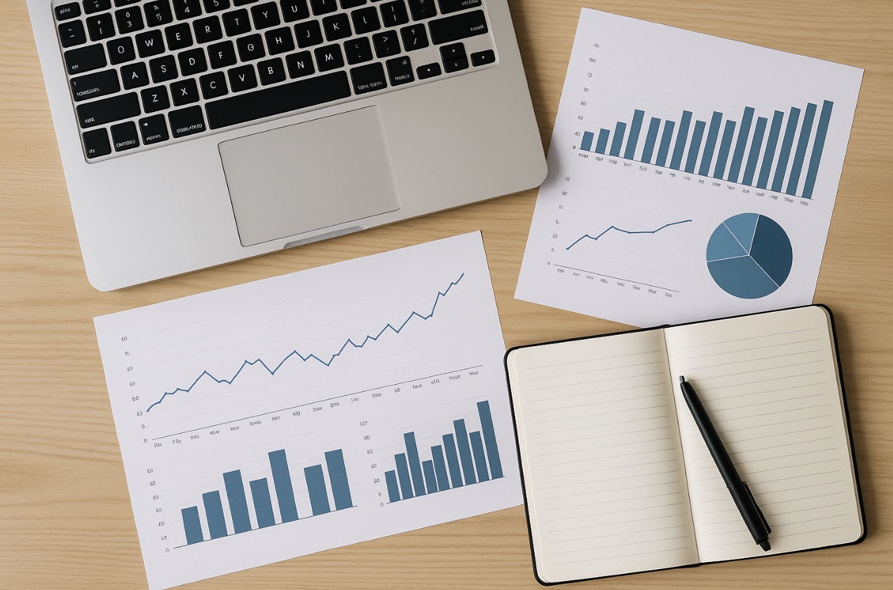 Gráficas de análisis SEO