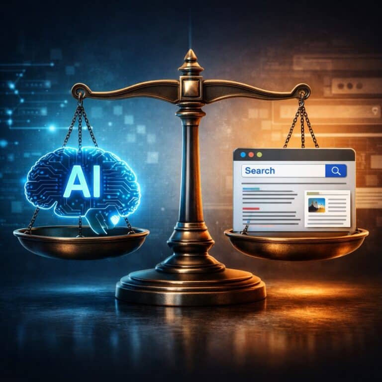 IA vs buscador tradicional